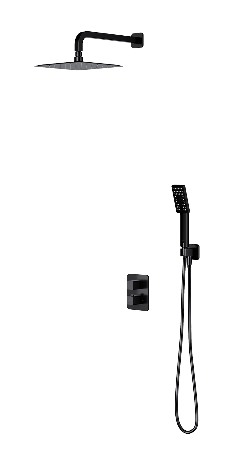 Omnires Parma Kompletny Łazienkowy System Podtynkowy (SYSPM11BL)